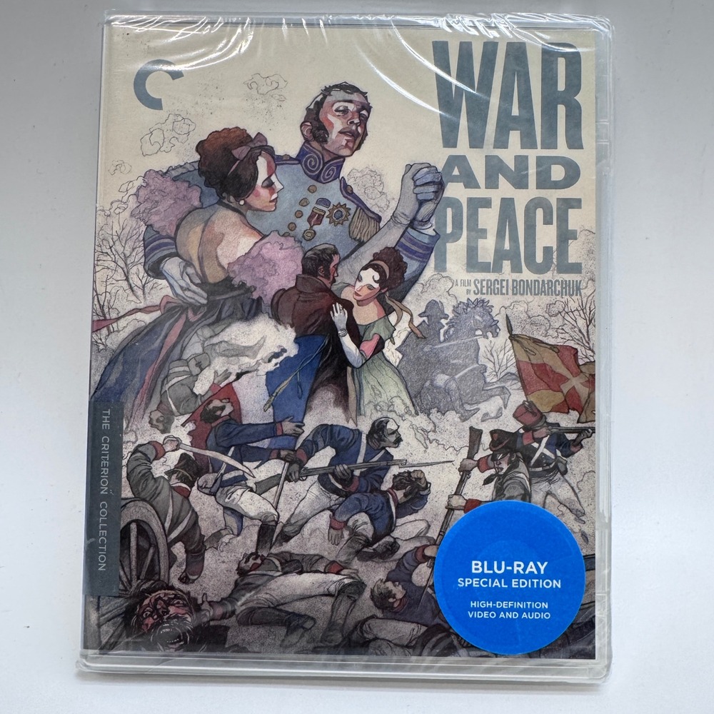 Criterion Collection Blu-ray War and Peace Sergei Bondarchuk Special Edition 983